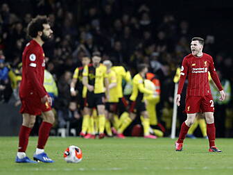 Liverpool's unbeaten run ends...